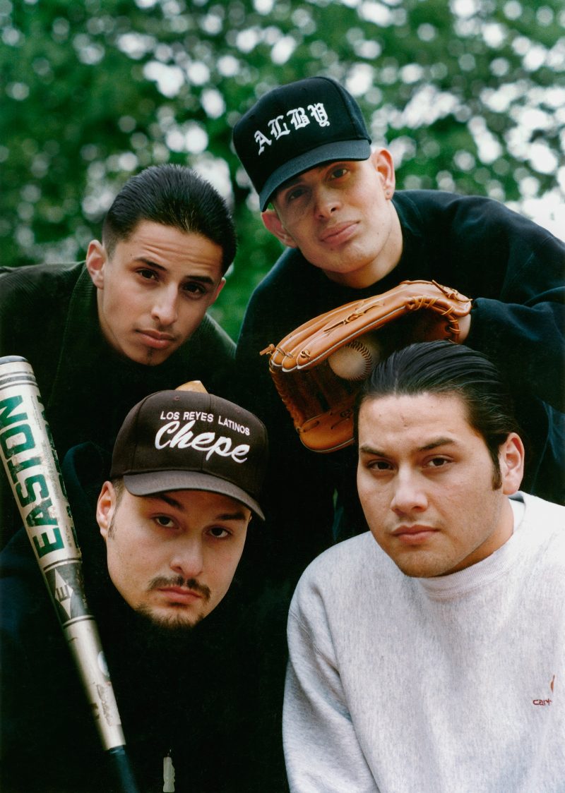 The Latin Kings. Rodrigo »Rodde« Pencheff, Douglas »Dogge« León, Hugo »Chepe« Salazar Campos och Cristian »Salla« Salazar Campos.