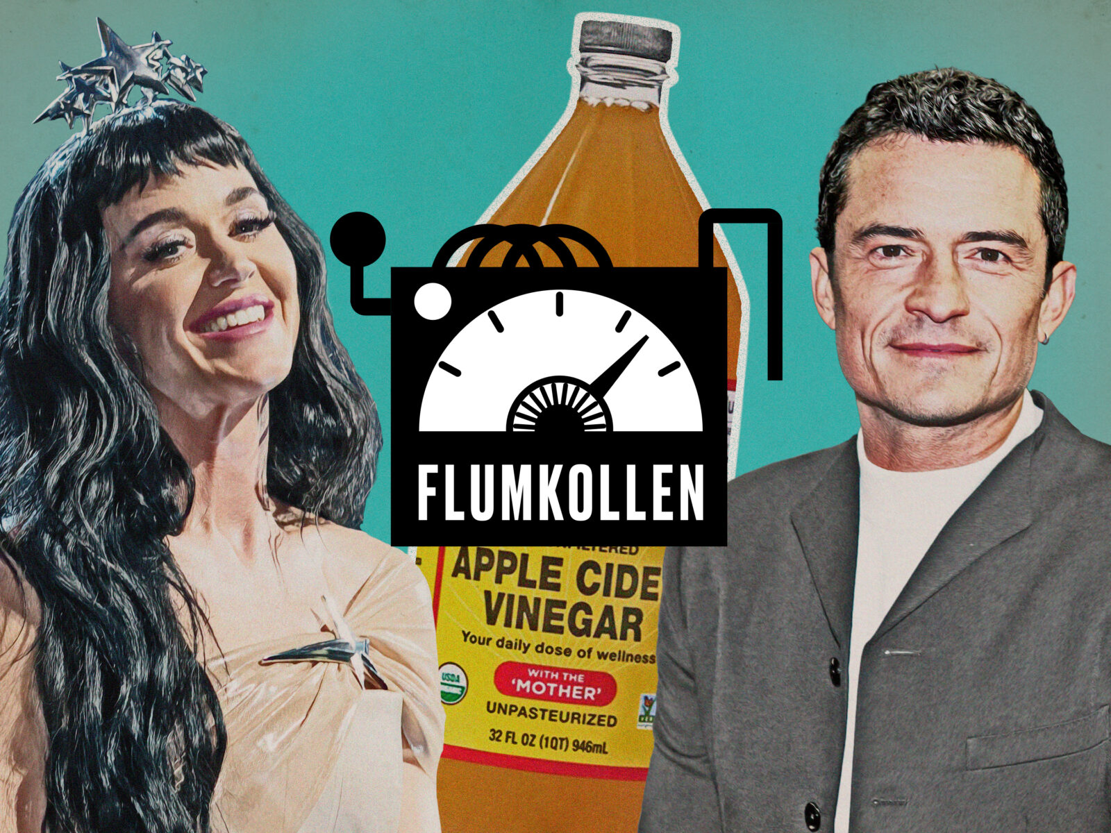 Katy Perry, Orlando Bloom och Braggs äppelcidervinäger
