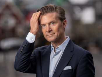 Porträtt på Johan Norberg.