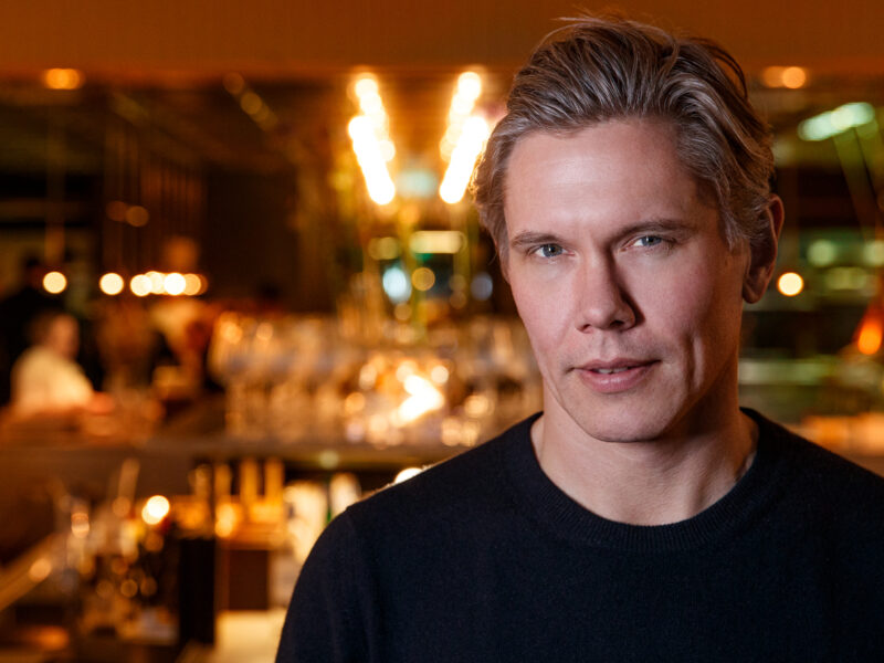 Porträtt på Tommy Myllymäki.